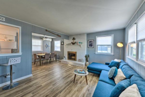 Bayfront Brigantine Escape with Porch and Bay Views!
